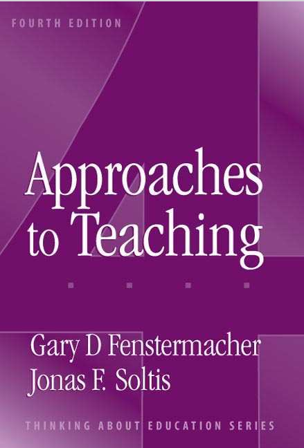 Approaches to Teaching 1